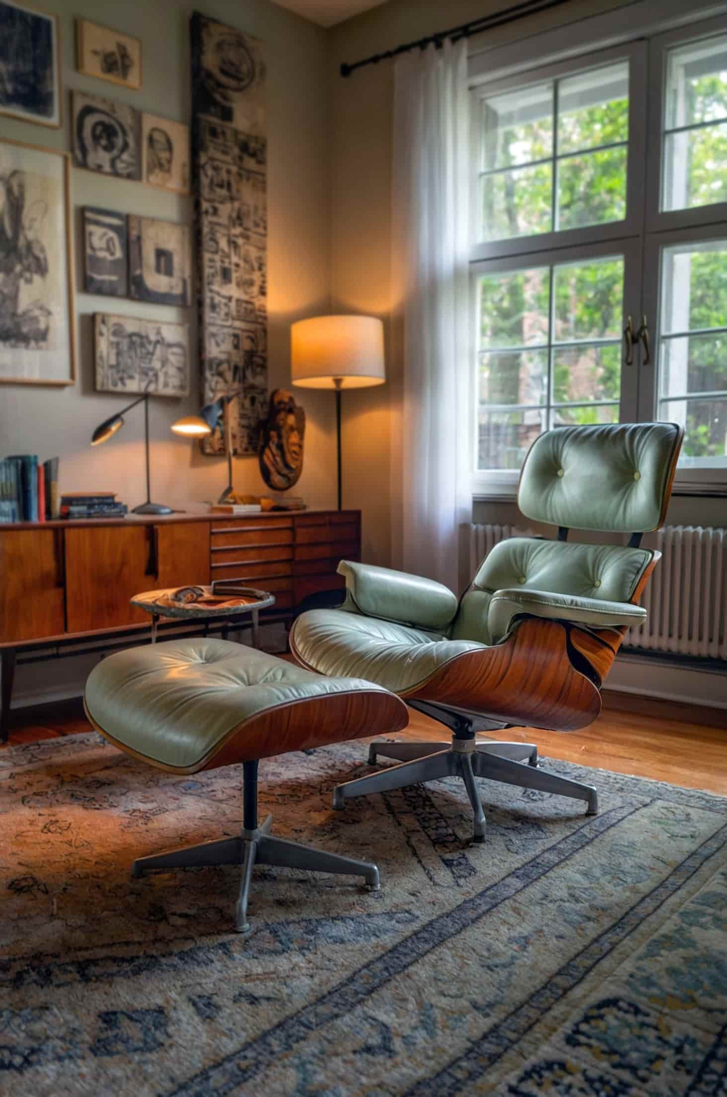 Iconic furniture pieces for the perfect mid century modern living room