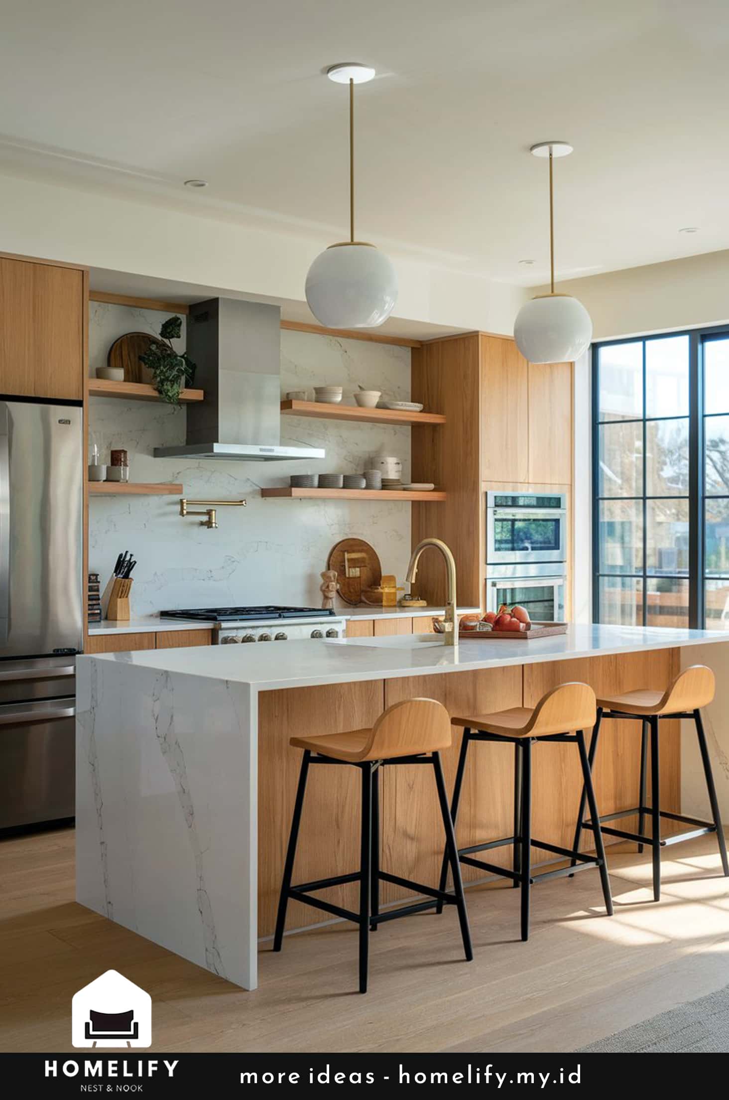 Advanced technology enhancing modern kitchen design