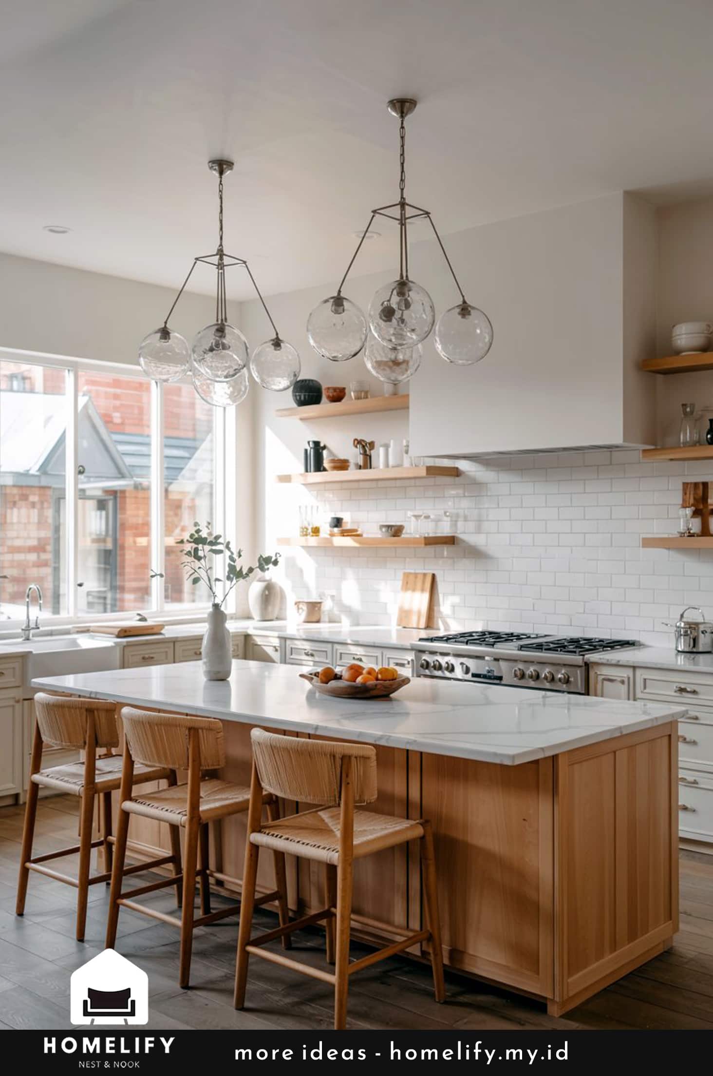 Elevate your kitchen with statement lighting
