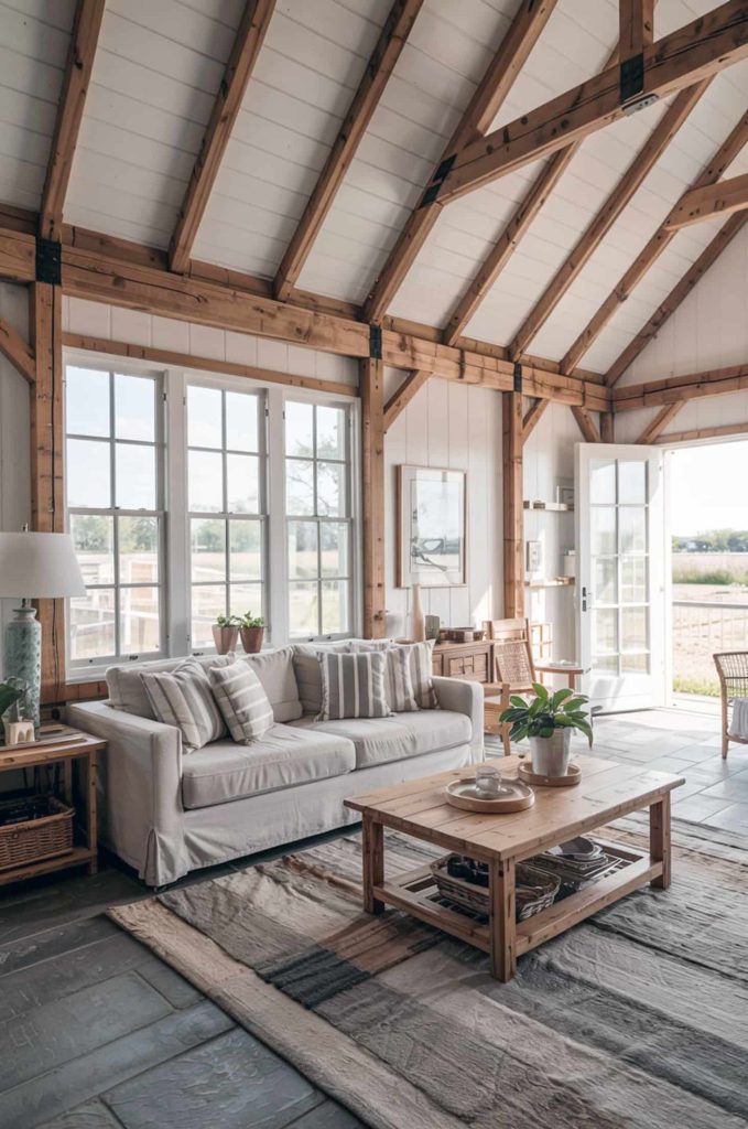Hamptons barndo a stylish coastal retreat with rustic elegance