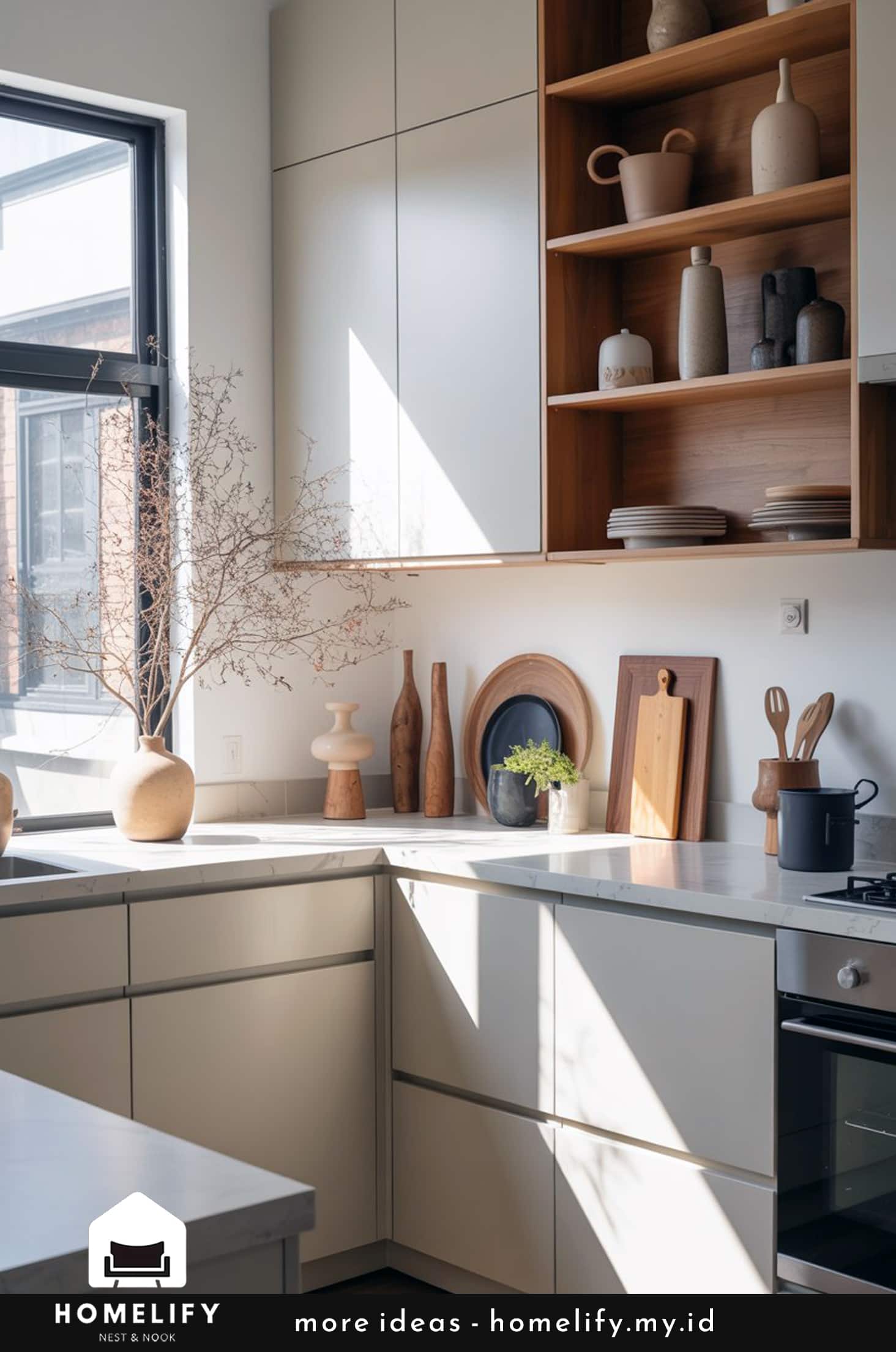 Purposeful minimalism functional design in the kitchen