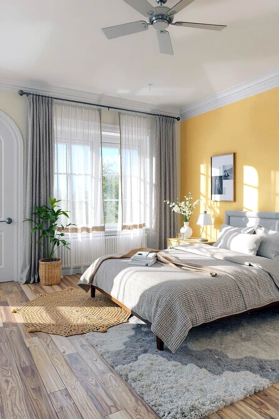 Set the tone for your day with a fresh spring bedroom atmosphere