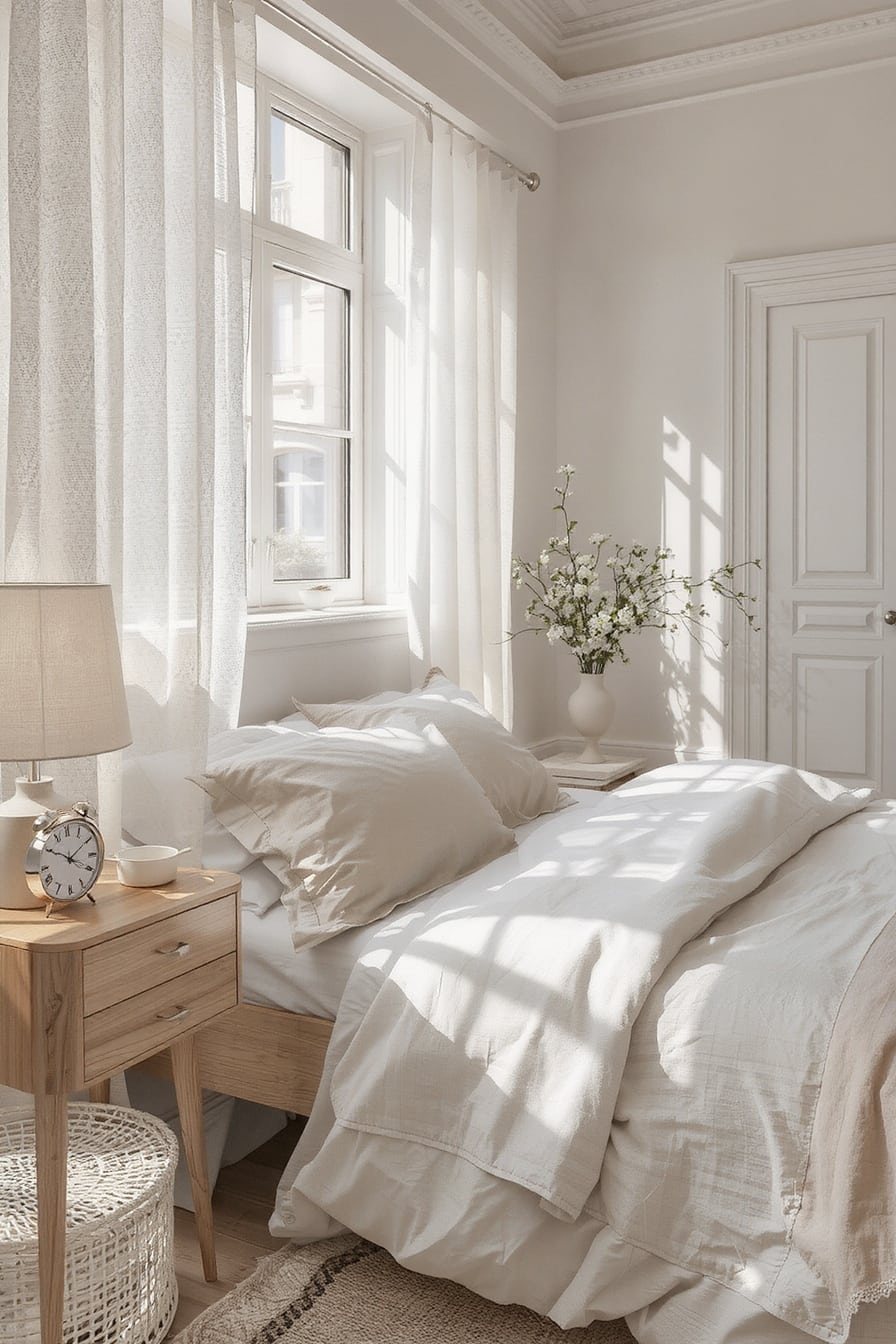 Simple spring updates to refresh your bedside table