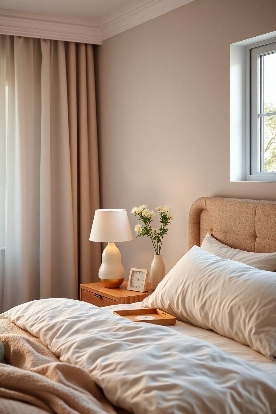 Spring inspired updates for a fresh and inviting bedside table