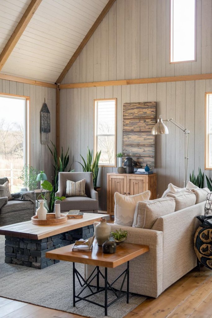 Textural neutrals in barndo living rooms a serene and sophisticated look