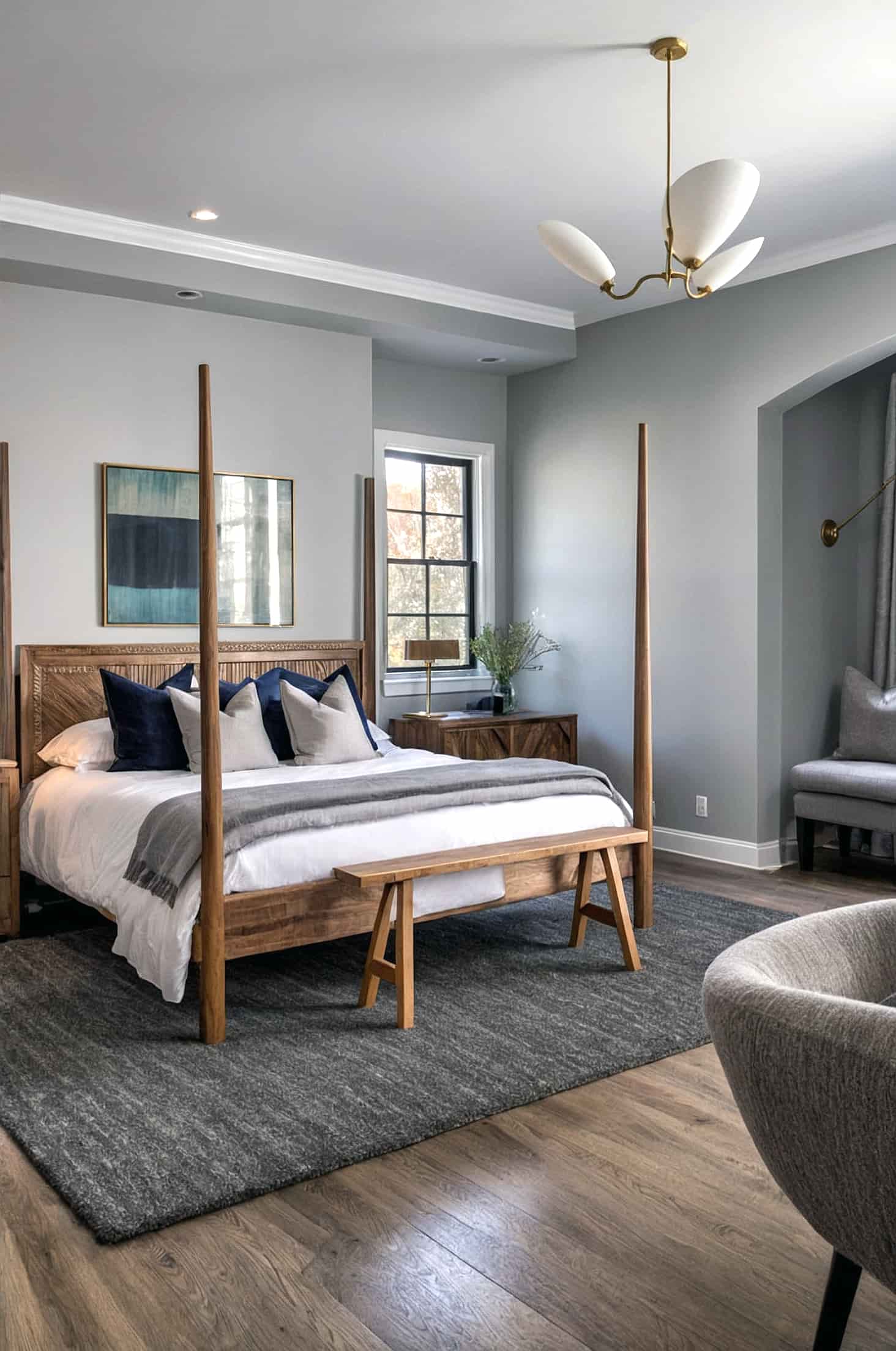Transform your bedroom with elegant bedposts for a stylish statement
