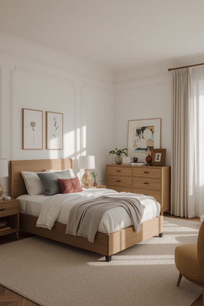 Classic & clean kids' bedroom timeless elements & quality fabrics