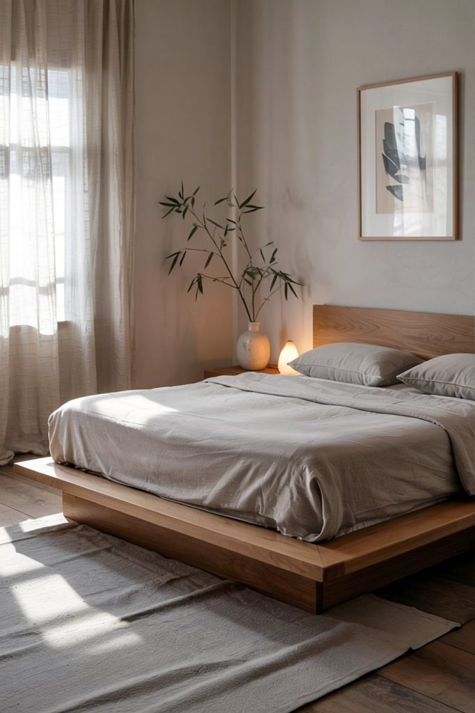 Japandi bedroom refined pieces & aesthetic appeal