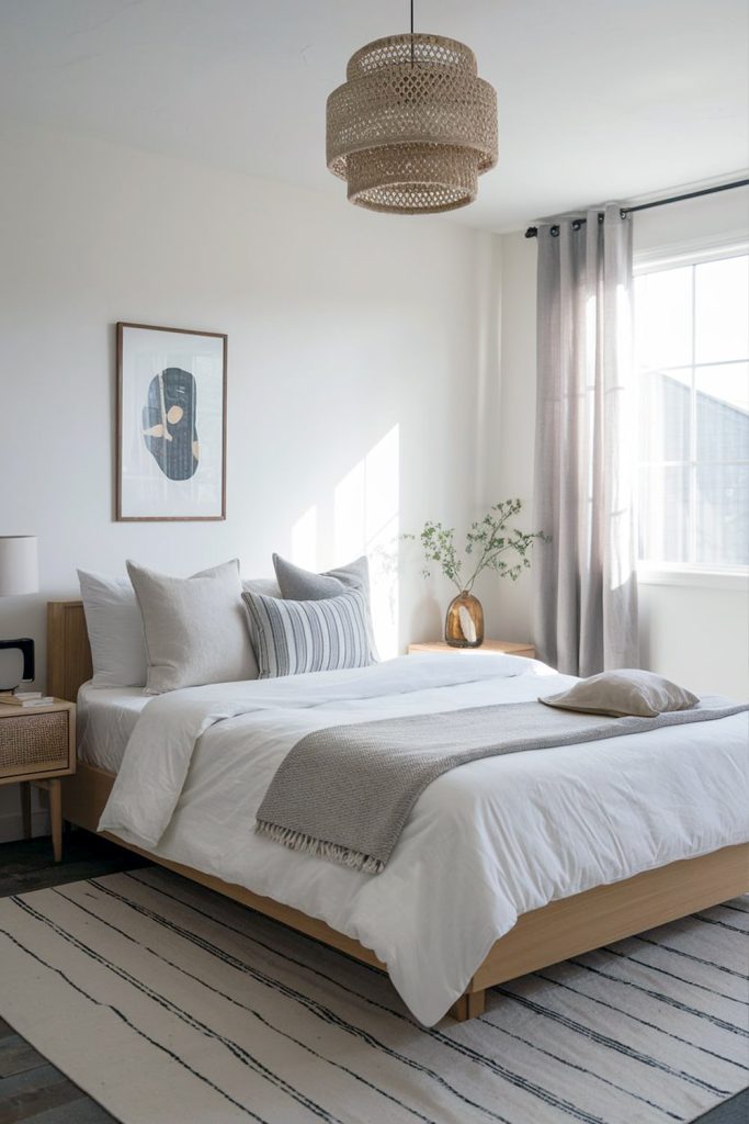 Japandi style bedroom simplicity, purpose & serenity