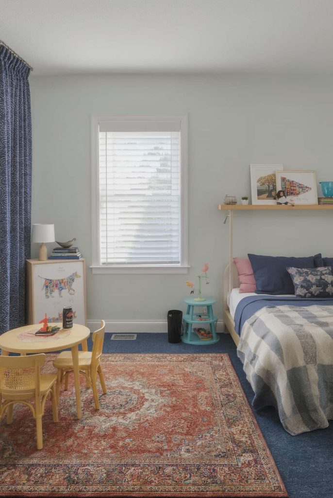 Kids' bedroom play zone child sized furniture & imaginative play